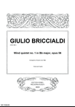 Wind quintet no. 1 in Bb major, opus 56 Lai, Vincenzo, 1984- , ed