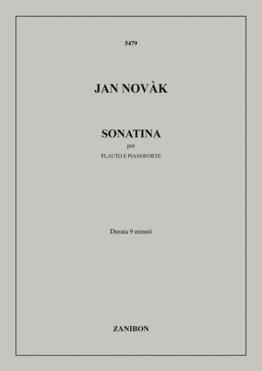 Sonatina Flute Solo scores gallery preview page 1