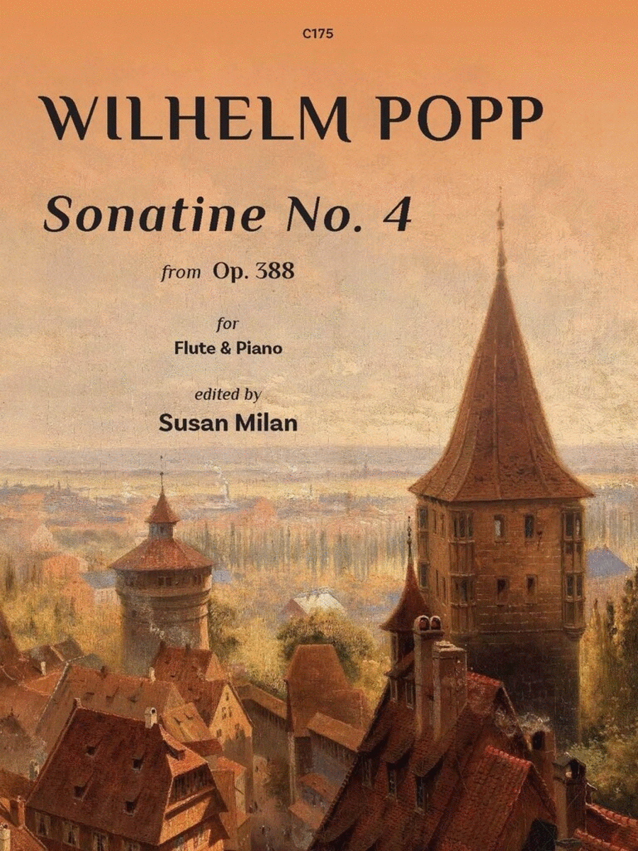Sonatine No. 4 Op. 388 Flute Solo scores gallery preview page 1