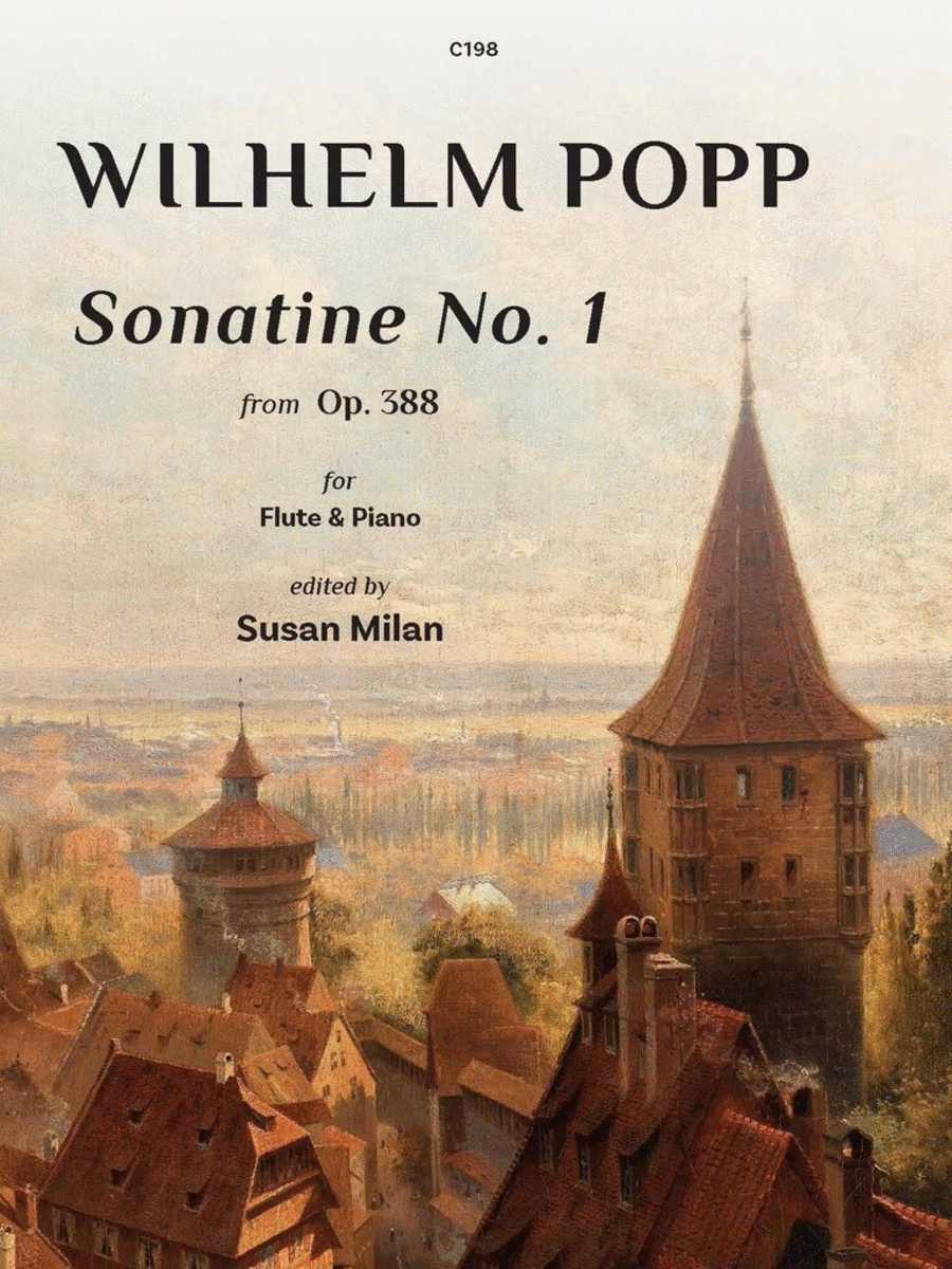 Sonatine No. 1 Op. 388 Flute Solo scores gallery preview page 1