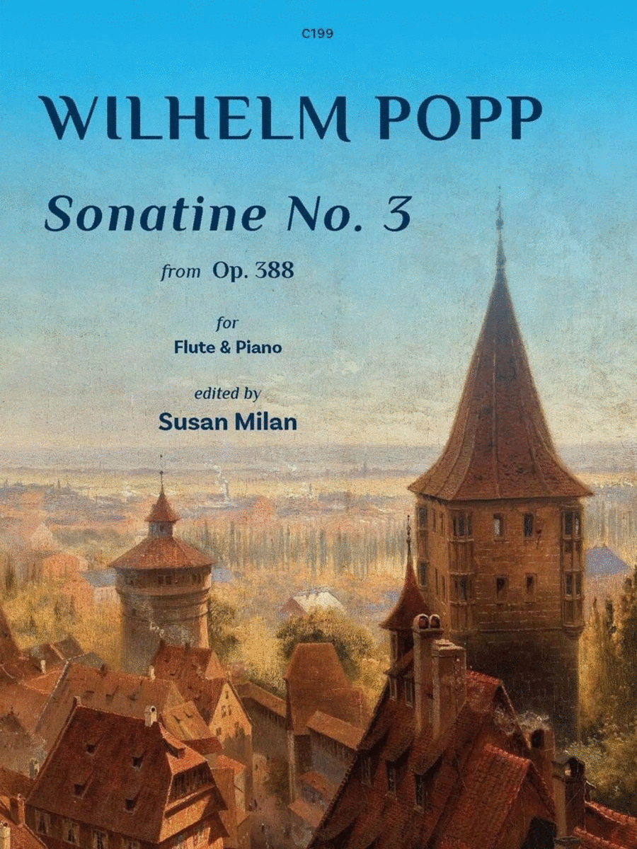Sonatine No. 3 Op. 388 Flute Solo scores gallery preview page 1