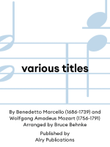 A Sacred Collection - The Heavens Declare - Ave Verum Corpus for Flute Choir