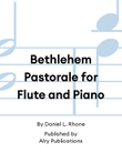 Bethlehem Pastorale for Flute and Piano mini preview