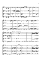 Rondo Alla Turca (Turkish March) | Sax Quartet Sheet Music Saxophone Quartet scores gallery preview page 5