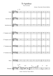 Te Agradeço - Score Only