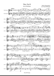 Duo Op.15 for 2 Clarinets