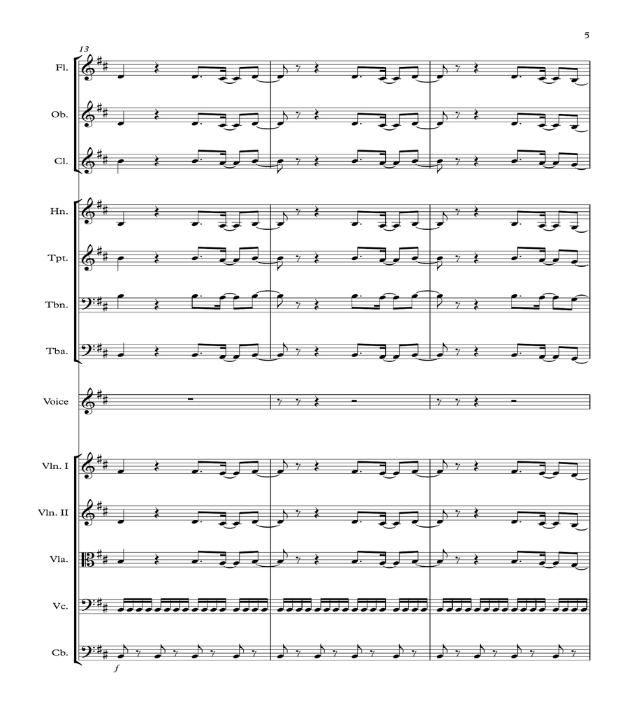 Eye Of The Tiger Full Orchestra scores gallery preview page 5