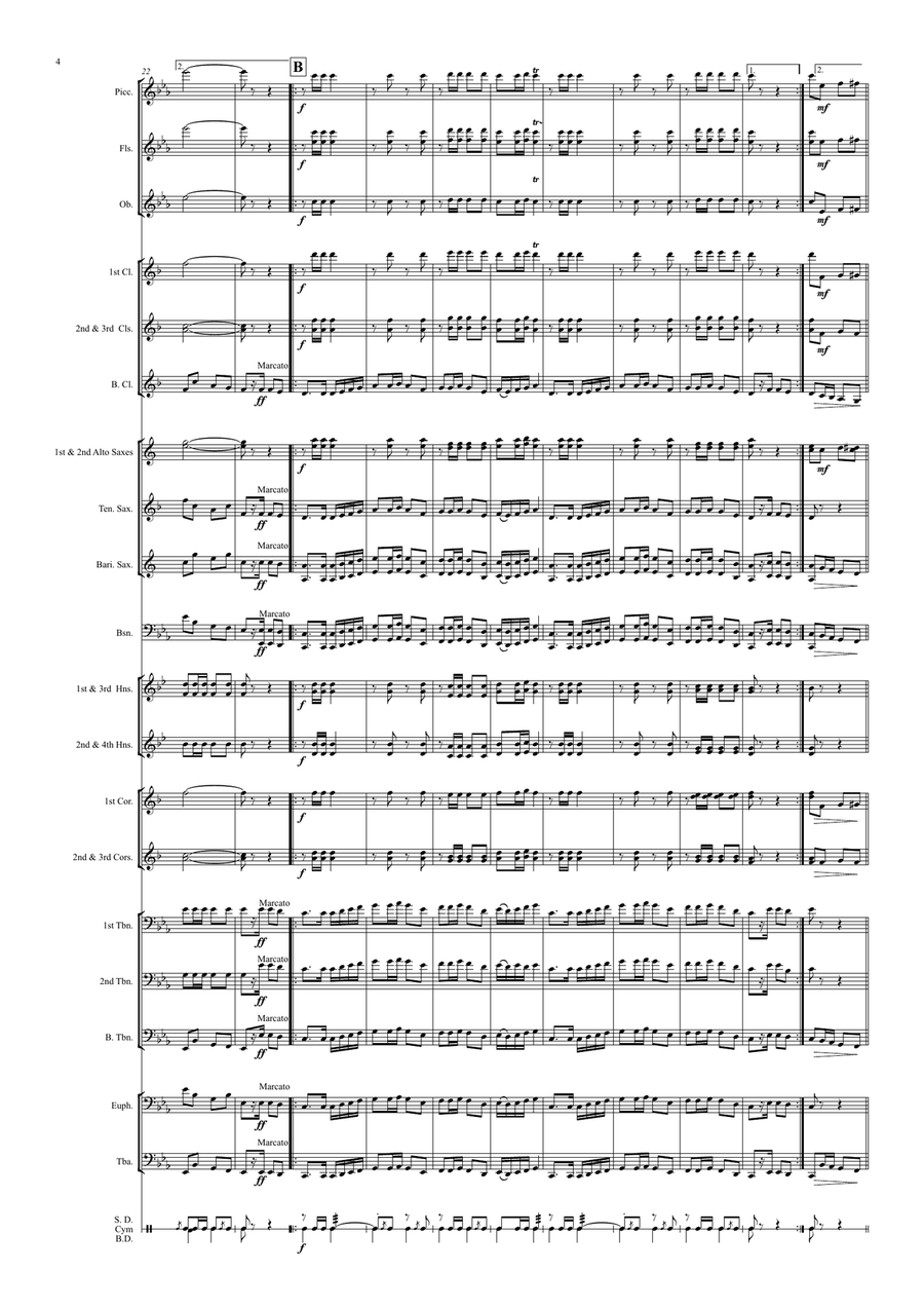 Carousel Carousel Concert Band scores gallery preview page 4