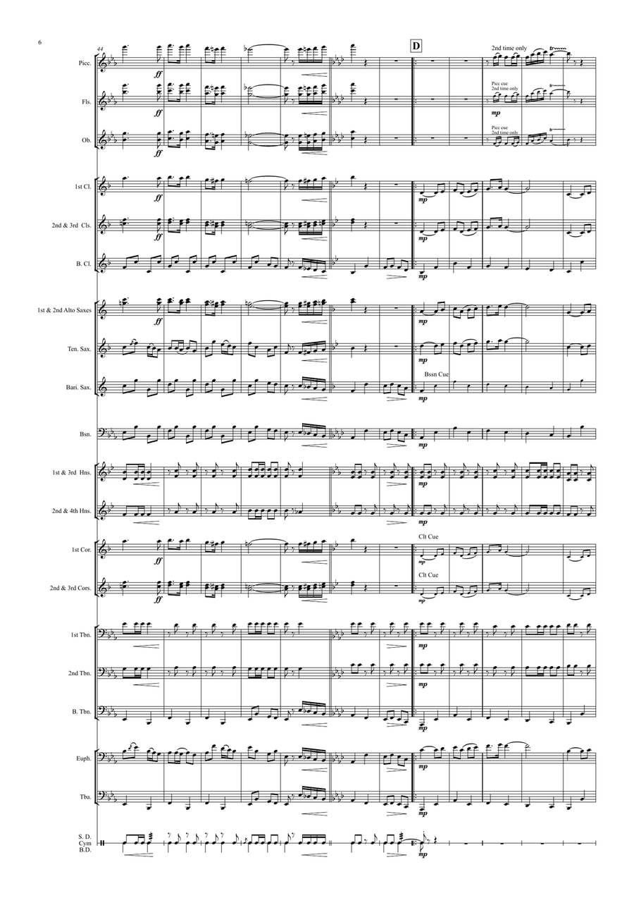 Carousel Carousel Concert Band scores gallery preview page 6