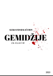 GEMIDŽIJE ( Complete Piano score )