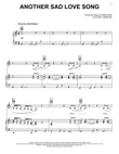 Another Sad Love Song