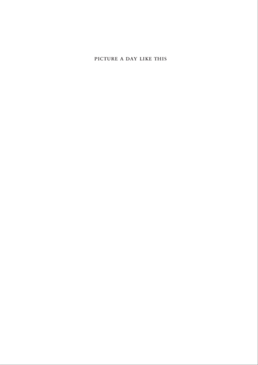Picture a day like this (text for music) Voice scores gallery preview page 2
