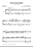 Time To Say Goodbye mini preview