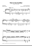 Time To Say Goodbye mini preview