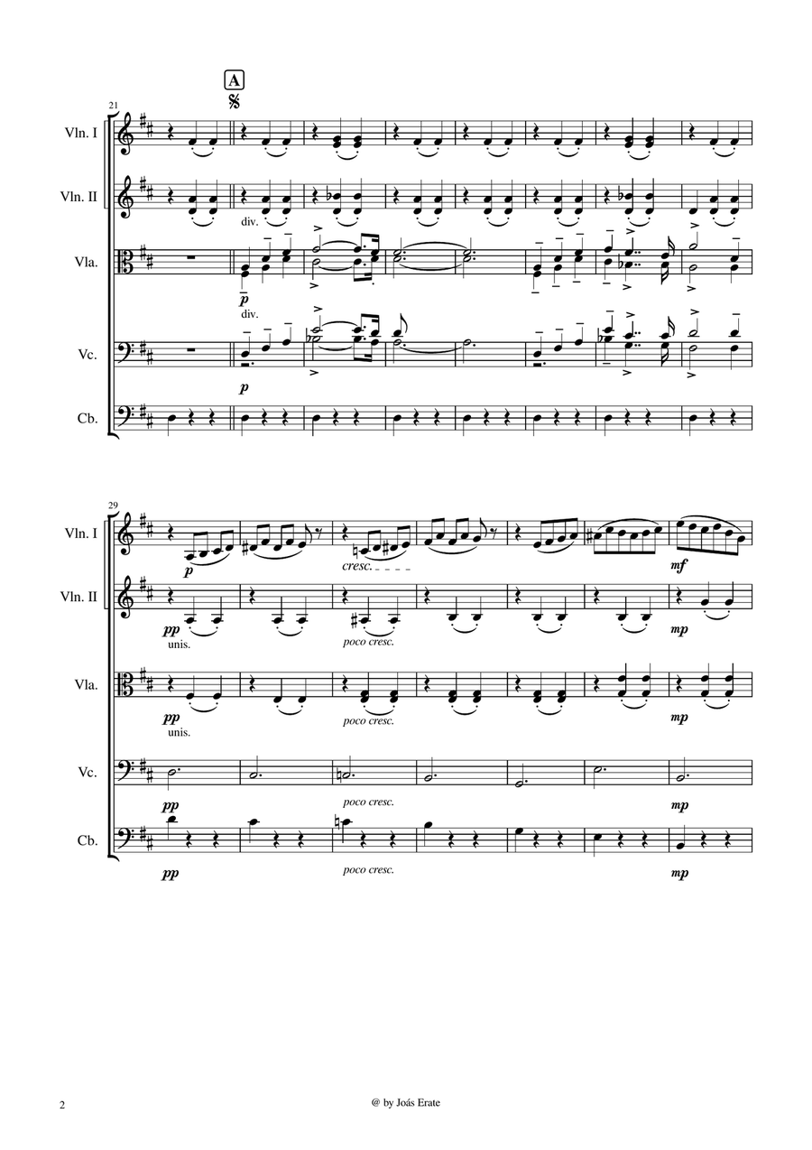 Valse des fleurs, Nutcracker Suite op.71a Chamber Music scores gallery preview page 2