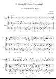O Come, O Come, Emmanuel (for French Horn & Piano)