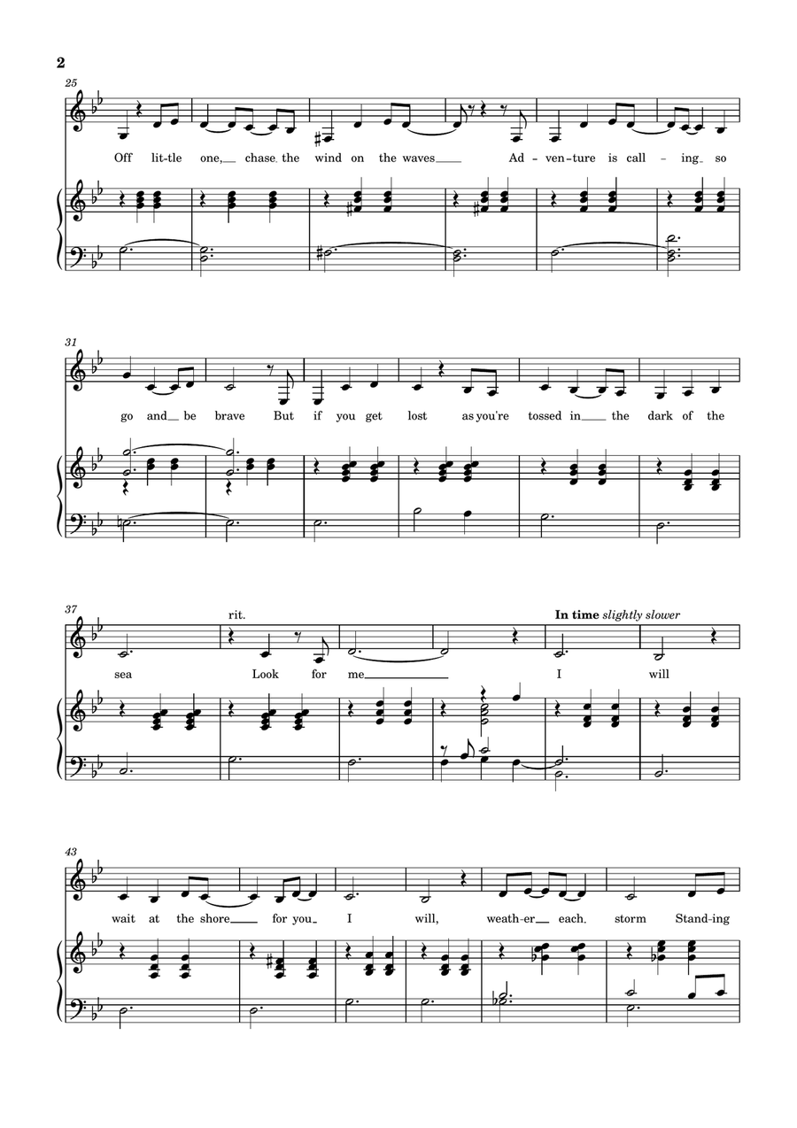Look For The Light Look For The Light Alto Voice scores gallery preview page 2