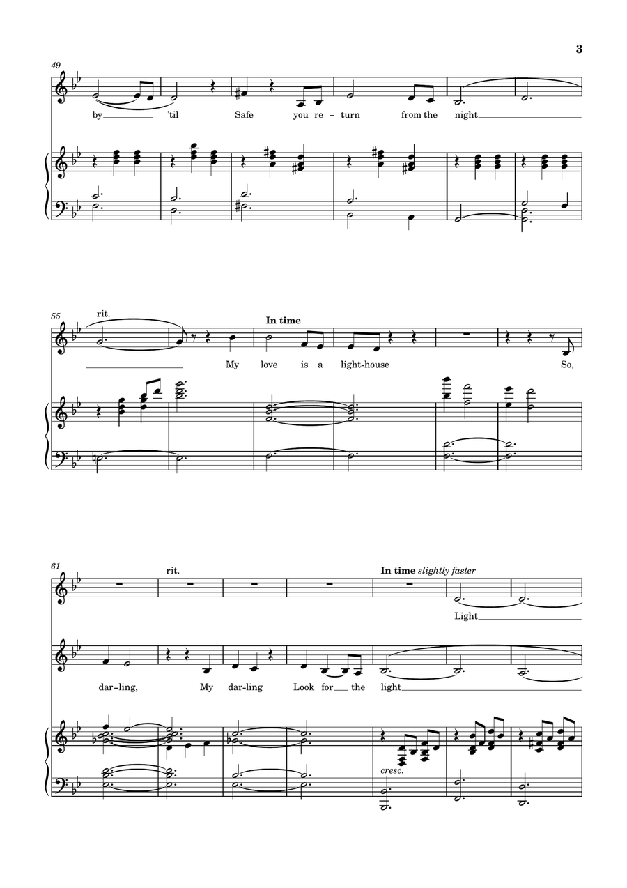 Look For The Light Look For The Light Alto Voice scores gallery preview page 3