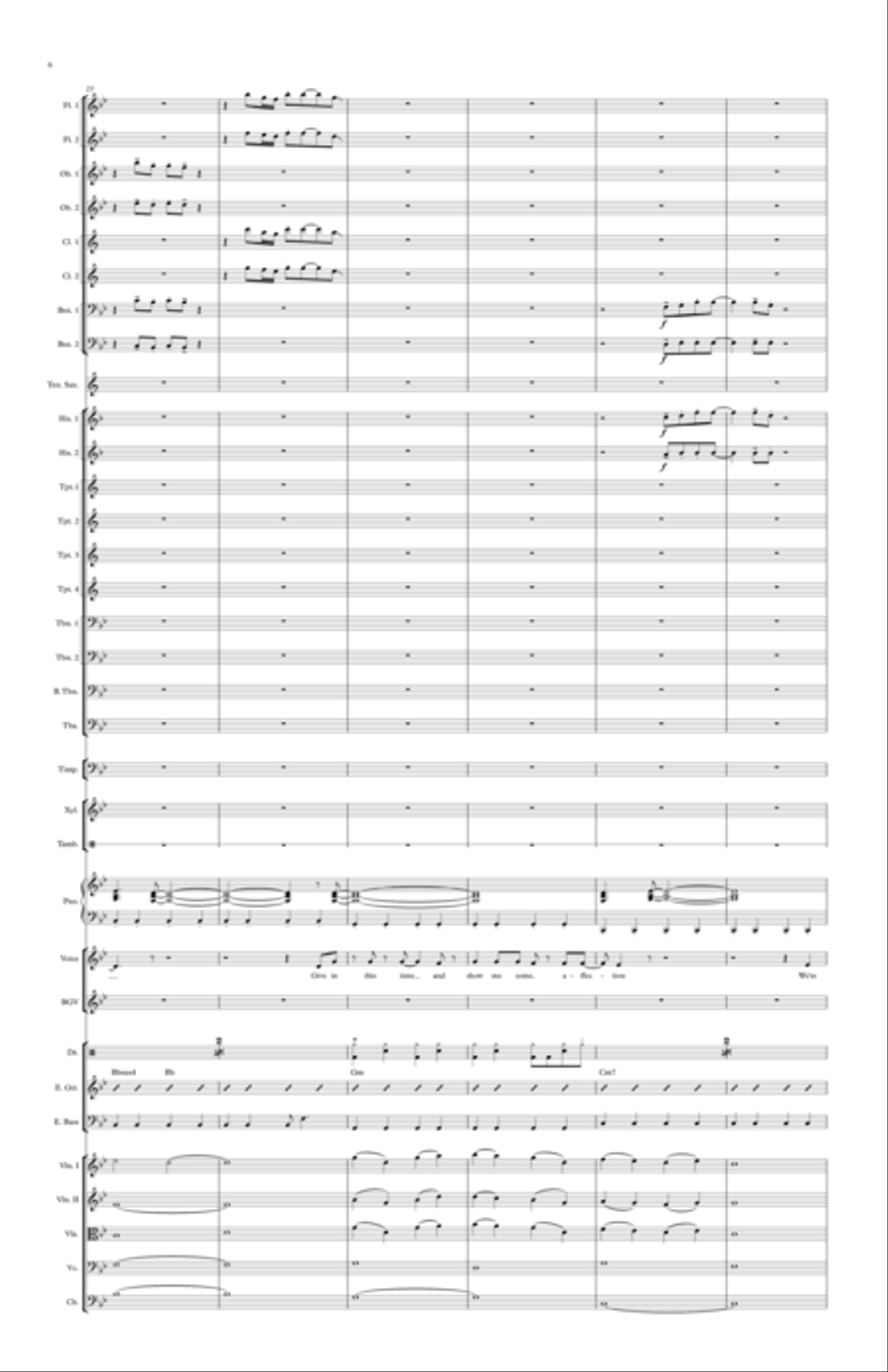 I'm So Excited Full Orchestra scores gallery preview page 6