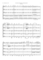 Eine kleine Nachtmusik by Mozart for Trombone Quintet Brass Quintet scores gallery preview page 3