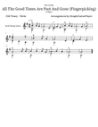 All The Good Times Are Past And Gone (Fingerpicking)