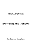 Rainy Days And Mondays mini preview