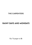 Rainy Days And Mondays mini preview