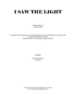 I Saw The Light