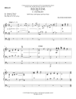 Requiem (Chamber Orchestra) - Organ