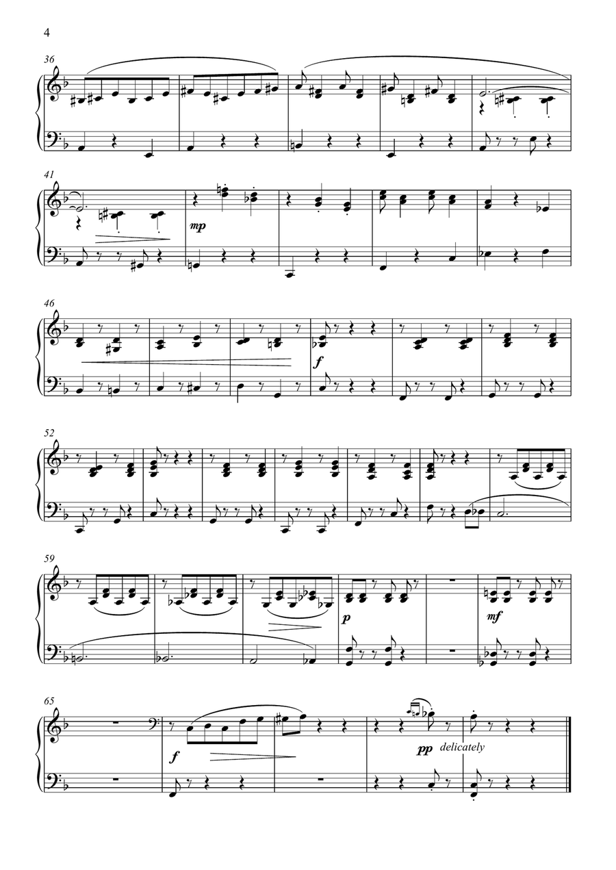 Six Dances for Four Hands (two players at one piano) Six Dances for Four Hands (two players at one piano) Piano Method scores gallery preview page 4