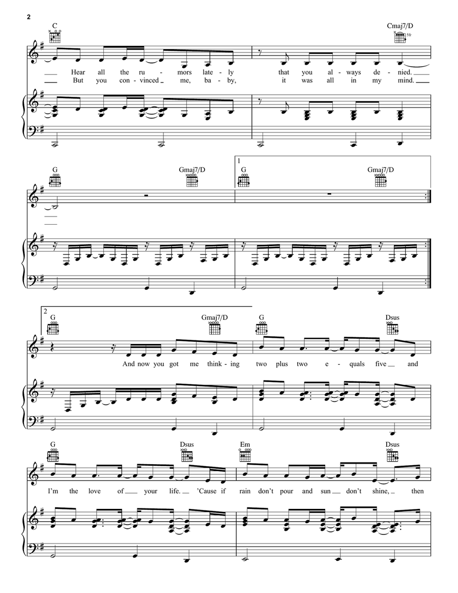 logical logical Piano, Vocal, Guitar scores gallery preview page 2