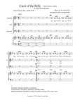 Carol of the Bells