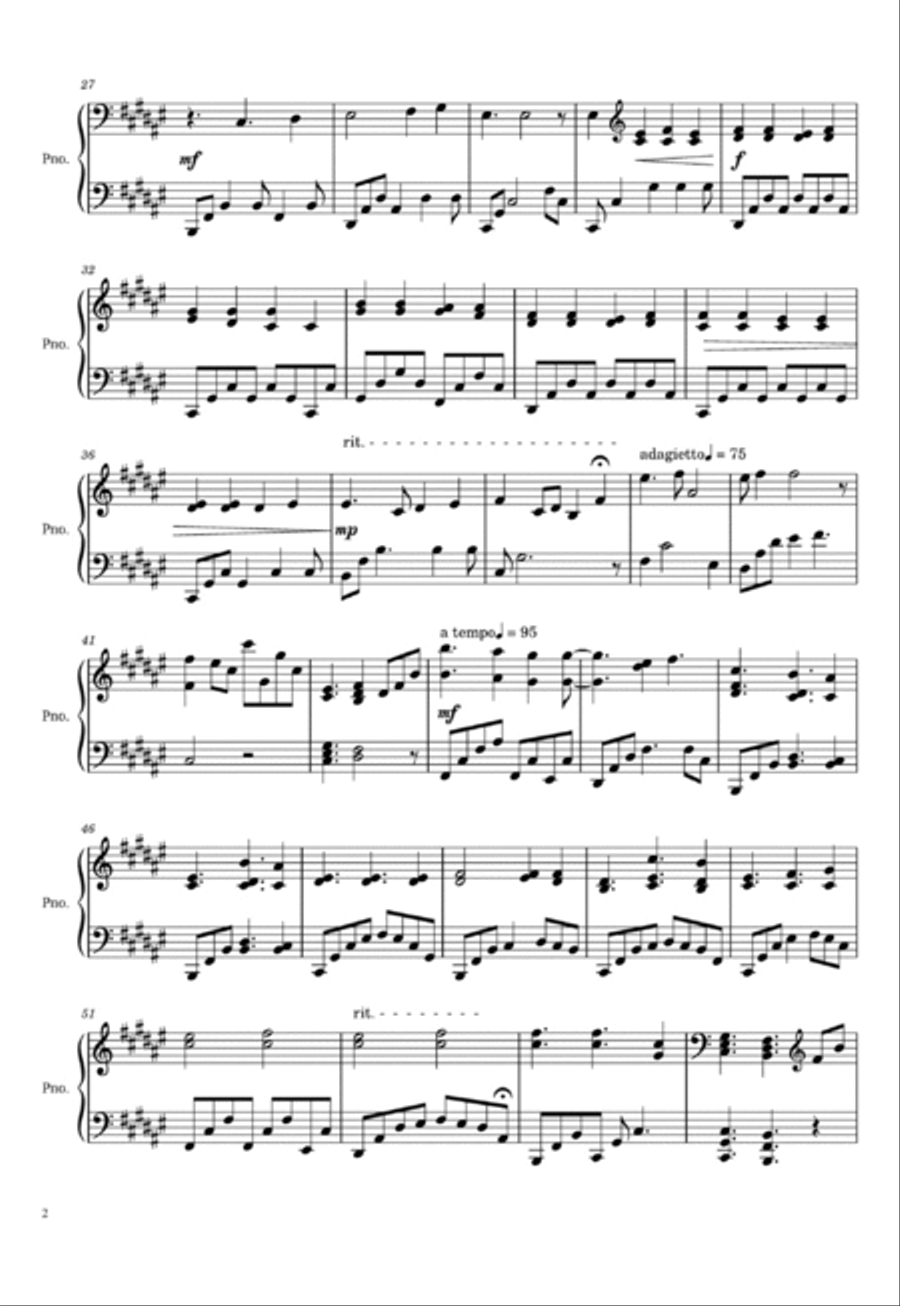 Evanescence Easy Piano scores gallery preview page 2