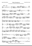 Polka Ponderosa Arranged for Solo E flat Clarinet & Wind Band A4 size