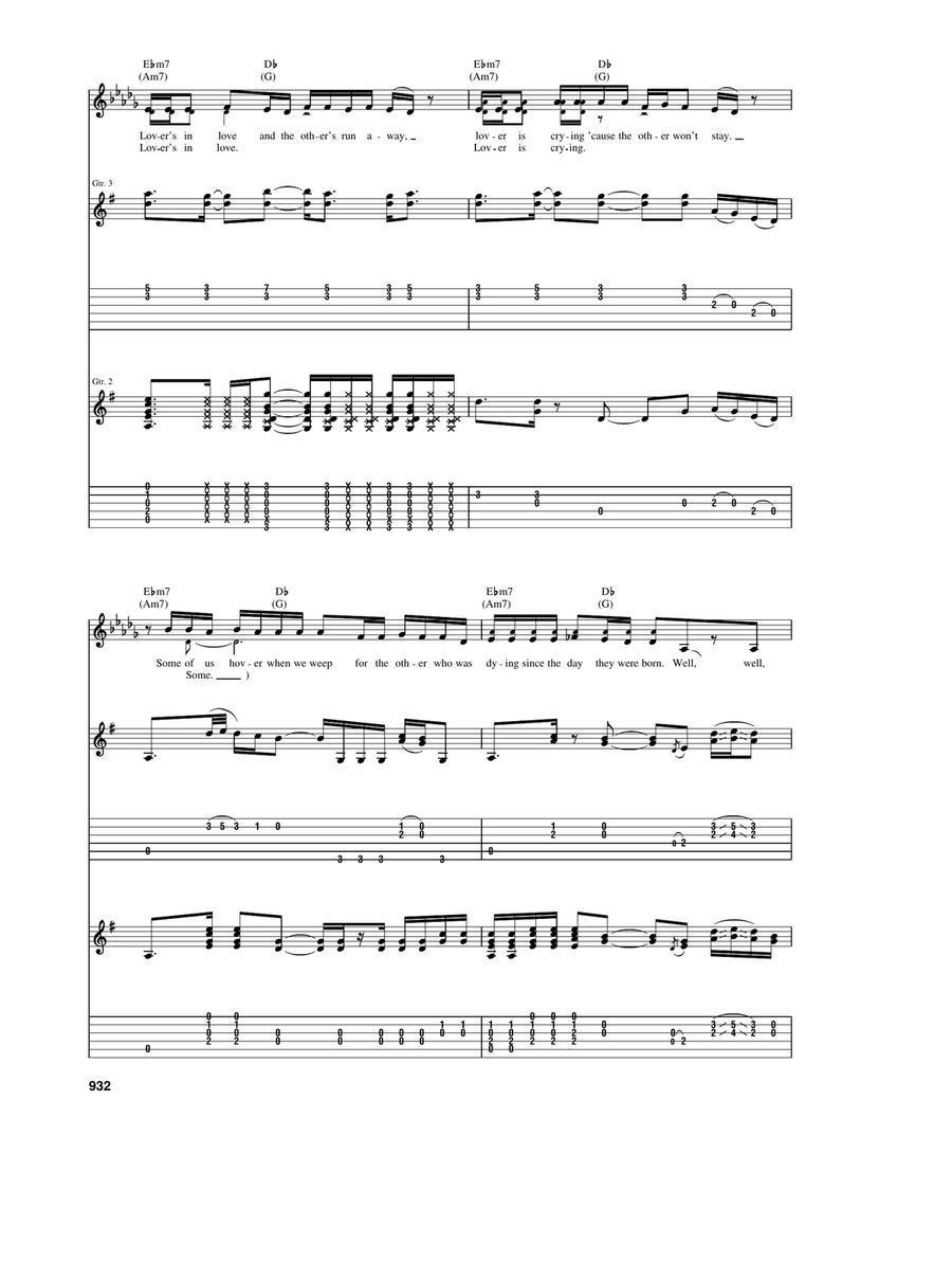 Stay Stay Acoustic Guitar scores gallery preview page 5