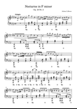 Nocturne in F minor Op.23 Nr.2