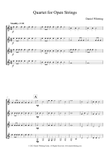 Quartet for Open Strings