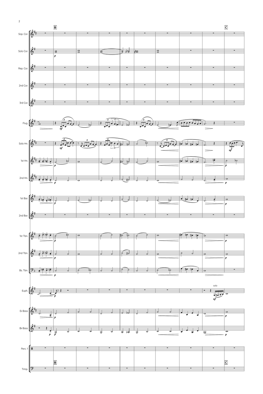 Nobody Does It Better by Carly Simon Brass Band - Digital Sheet Music page 2