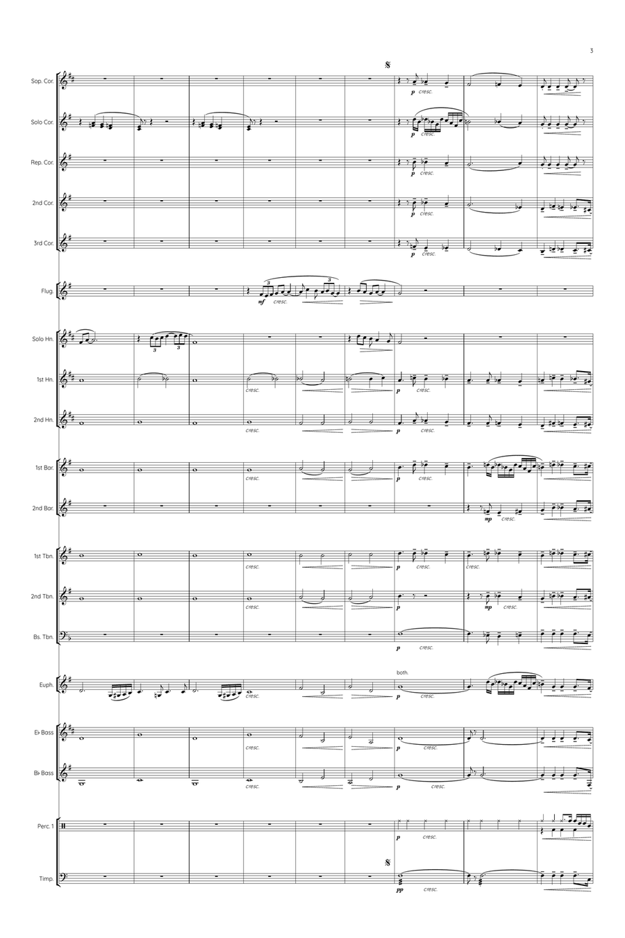 Nobody Does It Better by Carly Simon Brass Band - Digital Sheet Music page 3