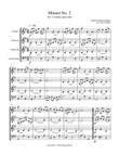 Minuet No. 2