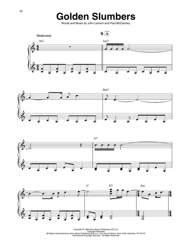 Golden Slumbers (arr. Maeve Gilchrist)