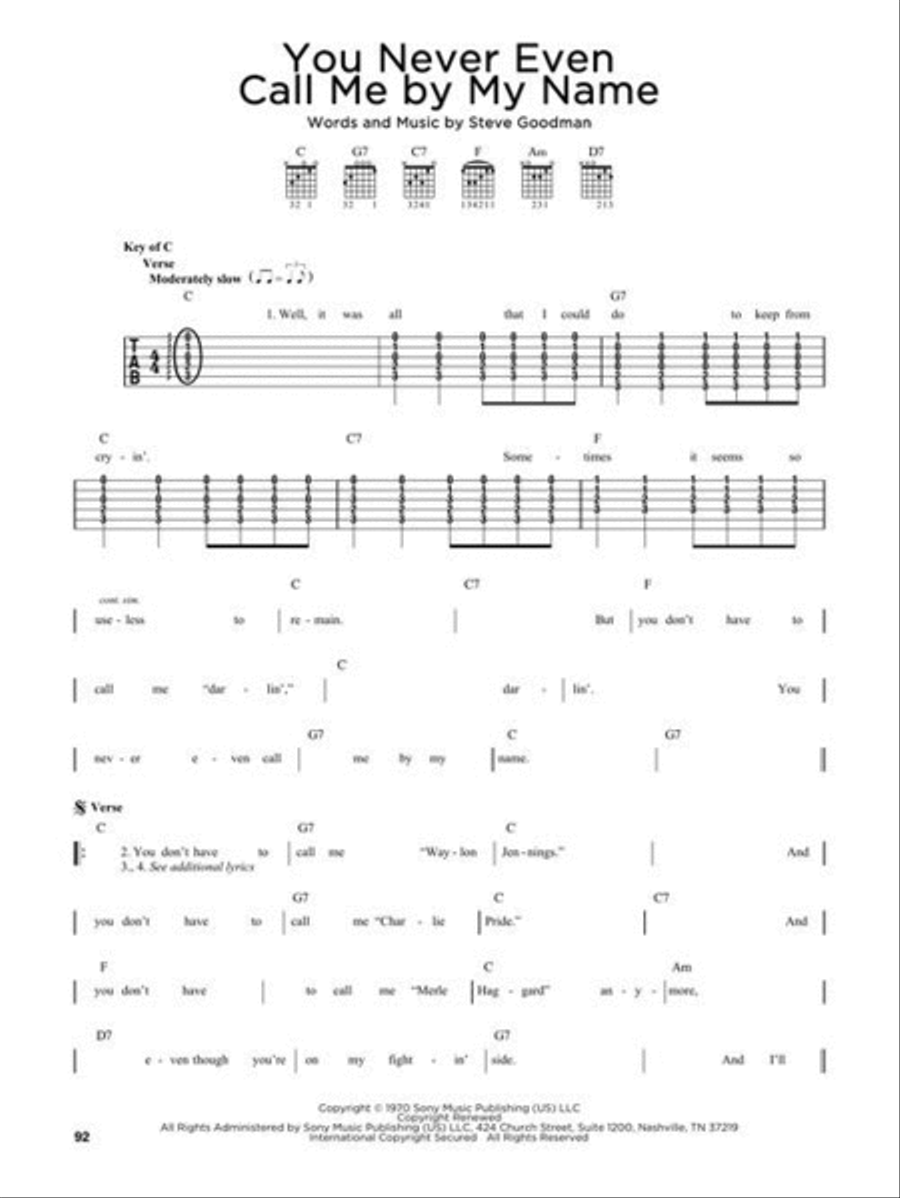 First 50 Country Songs You Should Play on Guitar Electric Guitar scores gallery preview page 7