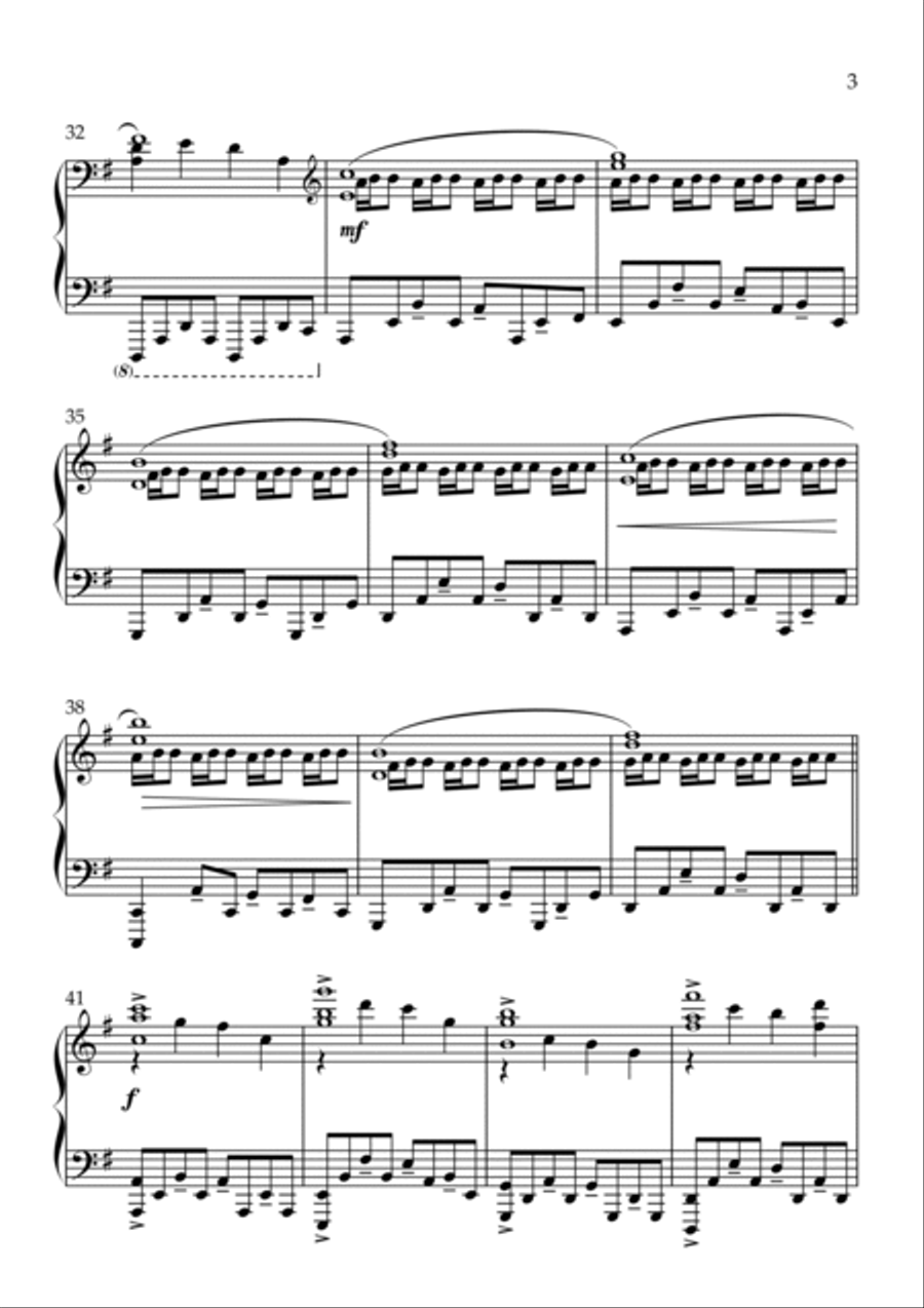 Time Piano Solo scores gallery preview page 3