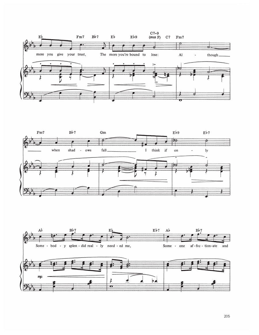 If Love Were All If Love Were All Piano, Vocal, Guitar scores gallery preview page 2
