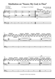 Meditation on “Nearer, My God, to Thee” for Organ, Opus 18, 2023