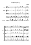 Ding! Ding! Ding! - Score Only
