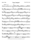 Tuba Delight! for Solo Tuba & Concert Band Letter Size