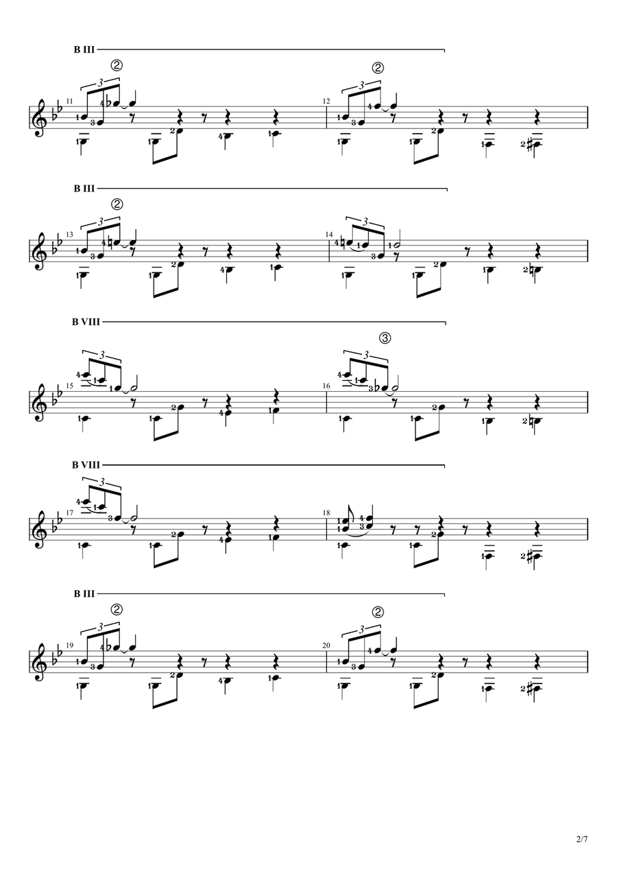 Mission: Impossible Theme (mission Accomplished) Guitar Solo scores gallery preview page 2