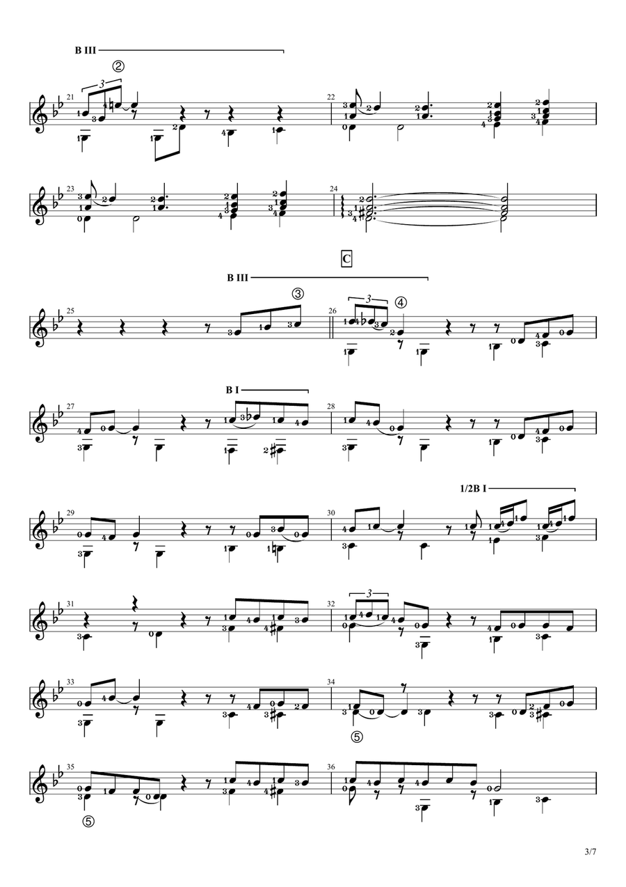 Mission: Impossible Theme (mission Accomplished) Guitar Solo scores gallery preview page 3