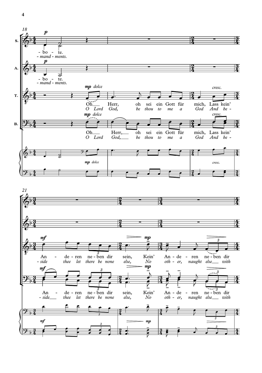 Offne mir die Augen (Open thou mine eyes) Divisi scores gallery preview page 3